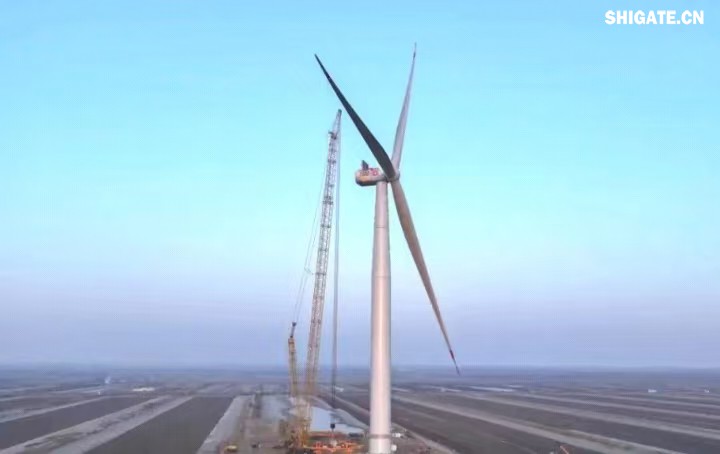 1月11日，全球最大功率等級的漂浮式風電機組——中國中車“啟航號”在山東東營風電裝備測試認證創新基地吊裝成功，標志著我國在海上超大型風機的探索邁出重要一步。該項目風電機組的配套塔筒是全球直徑最大、重量最重的塔筒型號，所用鋼板由河鋼集團舞鋼公司獨家提供。  微信圖片_20250220083217.jpg  舞鋼公司深入貫徹集團要求，以客戶需求為導向，大力開展技術營銷，不斷優化營銷方案，通過提供“一攬子”解決方案，滿足高端客戶對高品質產品和未來發展的需求，加速由生產型向“制造+服務”型企業轉變。該項目對產品抗沖擊性能及表面質量有著極為嚴苛的要求，且交貨期較短，生產難度相當大。為確保合同順利交付，舞鋼公司產線各單位協同聯動，強化工藝和生產過程控制，攻克了高強度與高延伸率匹配、低溫沖擊韌性匹配等一系列技術難題，確保了產品各項指標全部滿足客戶要求，并按期交付客戶。  微信圖片_20250220083224.jpg  “啟航號”20MW漂浮式海上風電塔筒是專門為20MW及以上海上漂浮式風機提供系統解決方案而設計的，是全球最大功率漂浮式風電機組的配套塔筒，總高度為141.15米，最大直徑12米，重量達到了1576噸。